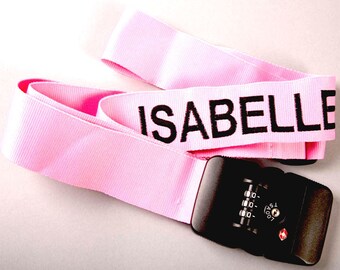 Personalised TSA Approved Luggage Strap, suitcase strap, baggage strap, luggage strap, personalised luggage strap, case strap, bag strap