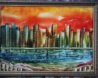 Original Encaustic Art Painting