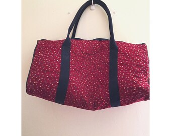 Floral Overnight Duffel