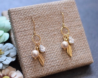 Cluster Dangles, Feather Dangles, Crystal Dangles, Pearl Dangles