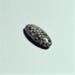 Indonesian Fossil Snakeskin Stone Oval Cabochon Gemstone Grey Beige Color Ring size 18x7.5x6 mm. 6.45 Cts.