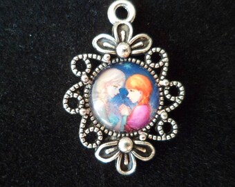 Pendant 30 x 20 mm frozen