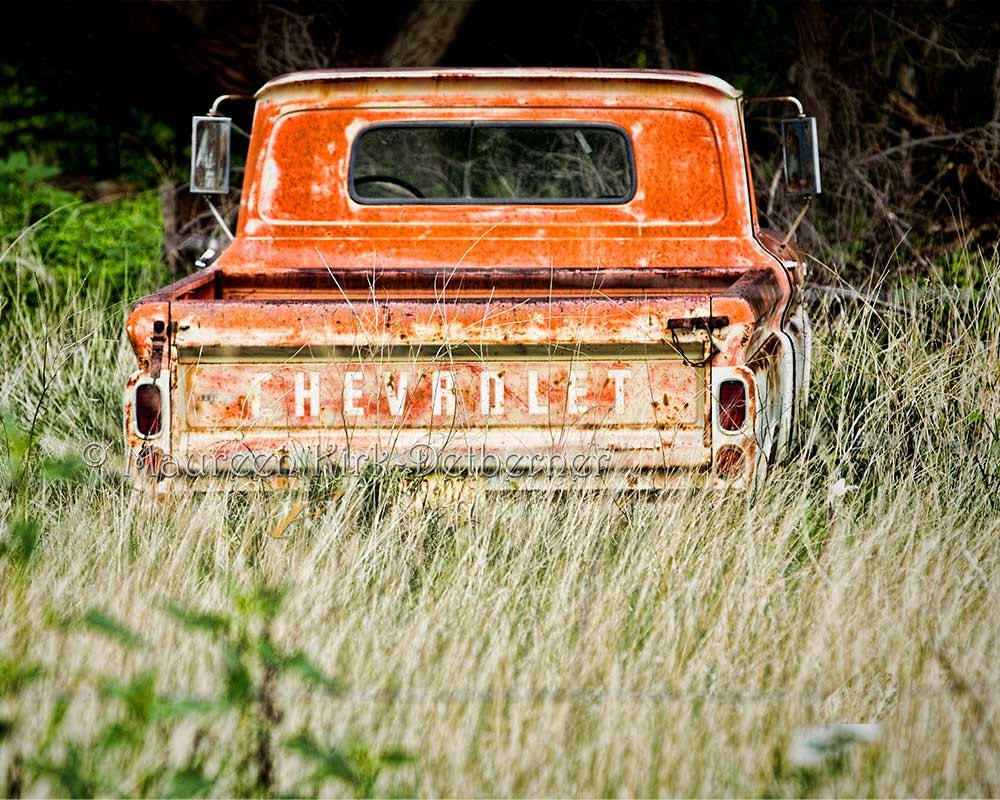 Chevy Truck Tailgate Vintage Truck Decor Chevrolet Truck Wall