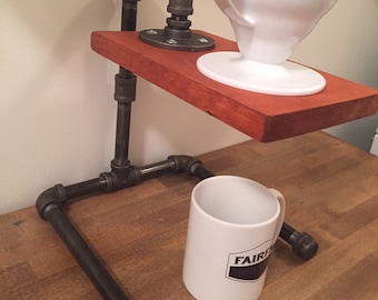 Black Steel Coffee Pourover Stand (Single - Hario V60 & Kalita Wave Drippers)