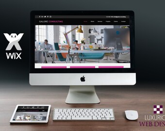 Galore Consulting - Wix Template, Wix Theme, Wix Website Design, Website Template, Business Template, Business Websites