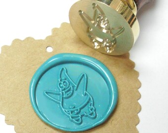 HAPPY PATRICK Wax Seal Stamp or Wax Stick Box Set
