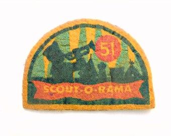 1951 Scout-O-Rama Merit Badge, California