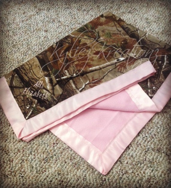Items similar to Hunting Camo Baby Blankets! on Etsy