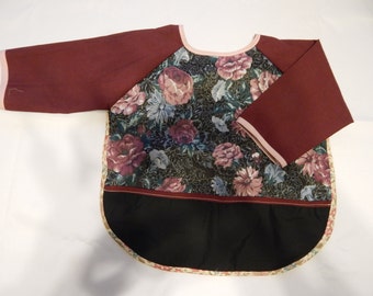 Sleeved Baby Bib #100