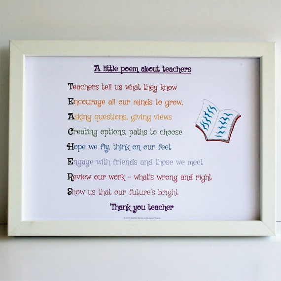 How to teach a poem lesson plan picture