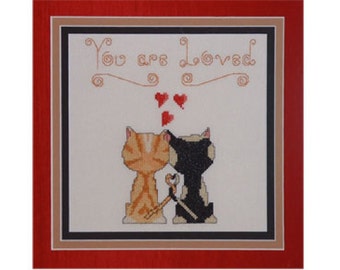 You Are Loved - Counted Cross Stitch Pattern