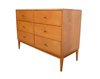 Paul McCobb Planner Group 6 Drawer Dresser Winchendon Mid Century Modern