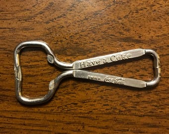 Vintage Coke Bottle opener/ perfect Vintage Condition/ 1960's/ Advertising/ Collectible