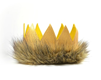 Where the Wild Things Are || Where The Wild Things Are Party Supplies || Max Crown || Wild One || King Of The Jungle || Crown Costume