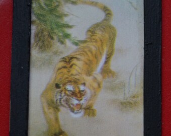 Dollhouse Fine Art Stamp; Oriental Tiger