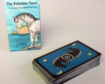 The Riderless Tarot - Unique Deck of Horse art by Nakisha