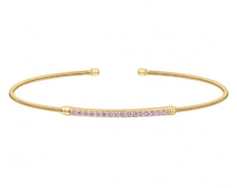Bella Cavo Bracelet June Birthstone