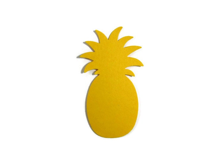 Pineapple Paper Cut Out 2.5 4 5 6