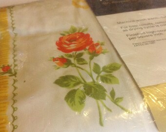Vintage Fitted Sheet Twin Floral