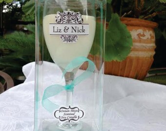 Clear Wine Glass Box, Confection Box, Craft Box, Clear Box
