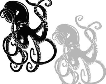 Download Mandala Octopus Svg For Silhouette - Layered SVG Cut File ...