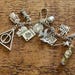 Wizardry, Fantastic Beasts inspired bag charm, key ring,