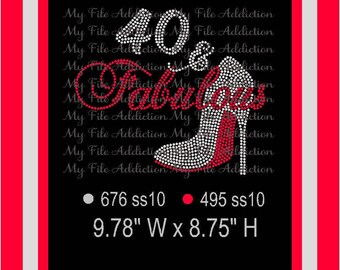 Download Instant Download Rhinestone SVG EPS Design File Birthday