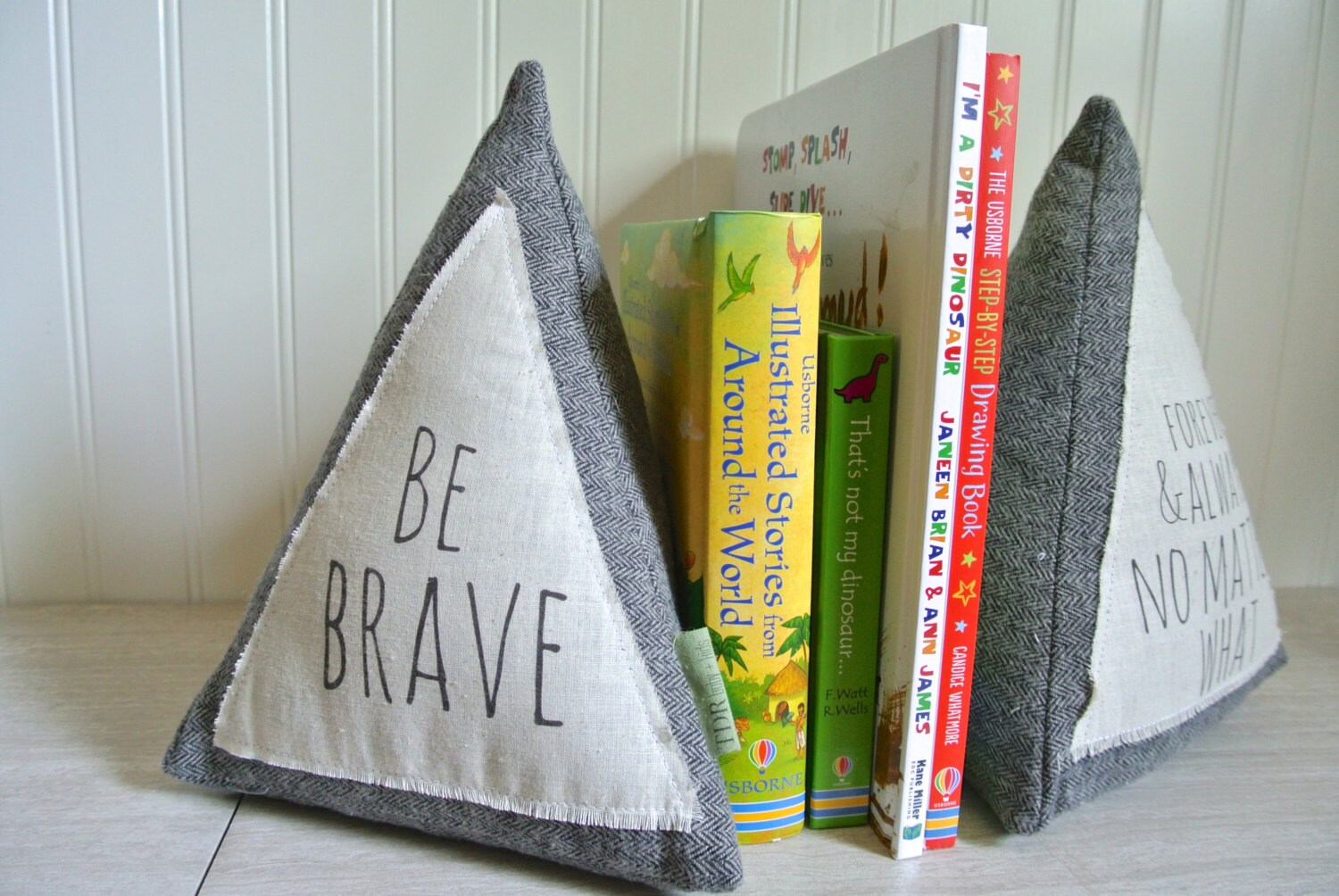 Be Brave Quote Teepee Bookends Teepee Pillow Pyramid