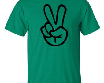 Hand peace sign | Etsy