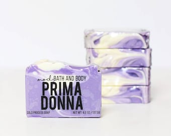 Soap Prima Donna | Spring Soap | Cold Process Soap | Bar Soap | Bath and beauty | Handmade Soap