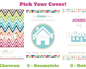 Personalized Household Binder "Everything" Printable Kit