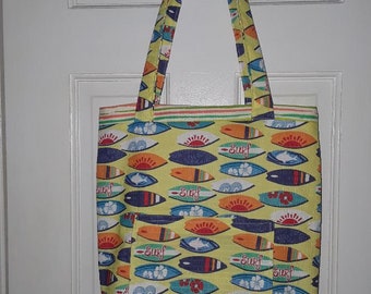 The Surf Board Tote Bag