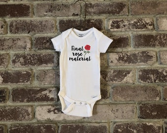The Bachelor TV Gerber Onesie, The Bachelor TV Baby Onesie, The Bachelorette TV Onesie, The Bachelorette tv Baby Onesie, The Bachelor Baby