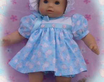 American Girl Bitty Baby 15" HOLIDAY Dress Set