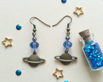 76) Saturn Earrings
