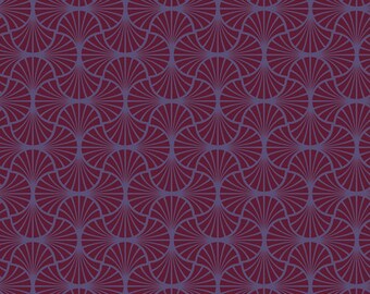 END of Bolt - 30 inches - Joel Dewberry - Heirloom - Empire Weave in Garnet - cotton quilting fabric - Remnant