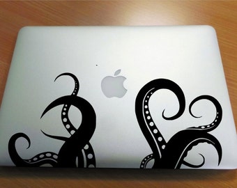 Octopus laptop Decal , octopus tentacles, mug