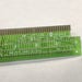 Vintage RECYCLED Loose Printed Circuit Board Reclaimed (PCB) Green Silver 4 x 1 3/8" Pkg1 PCB38