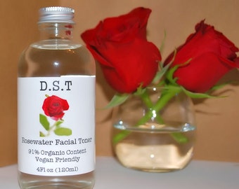 Rosewater Facial Toner (Vegan Friendly)