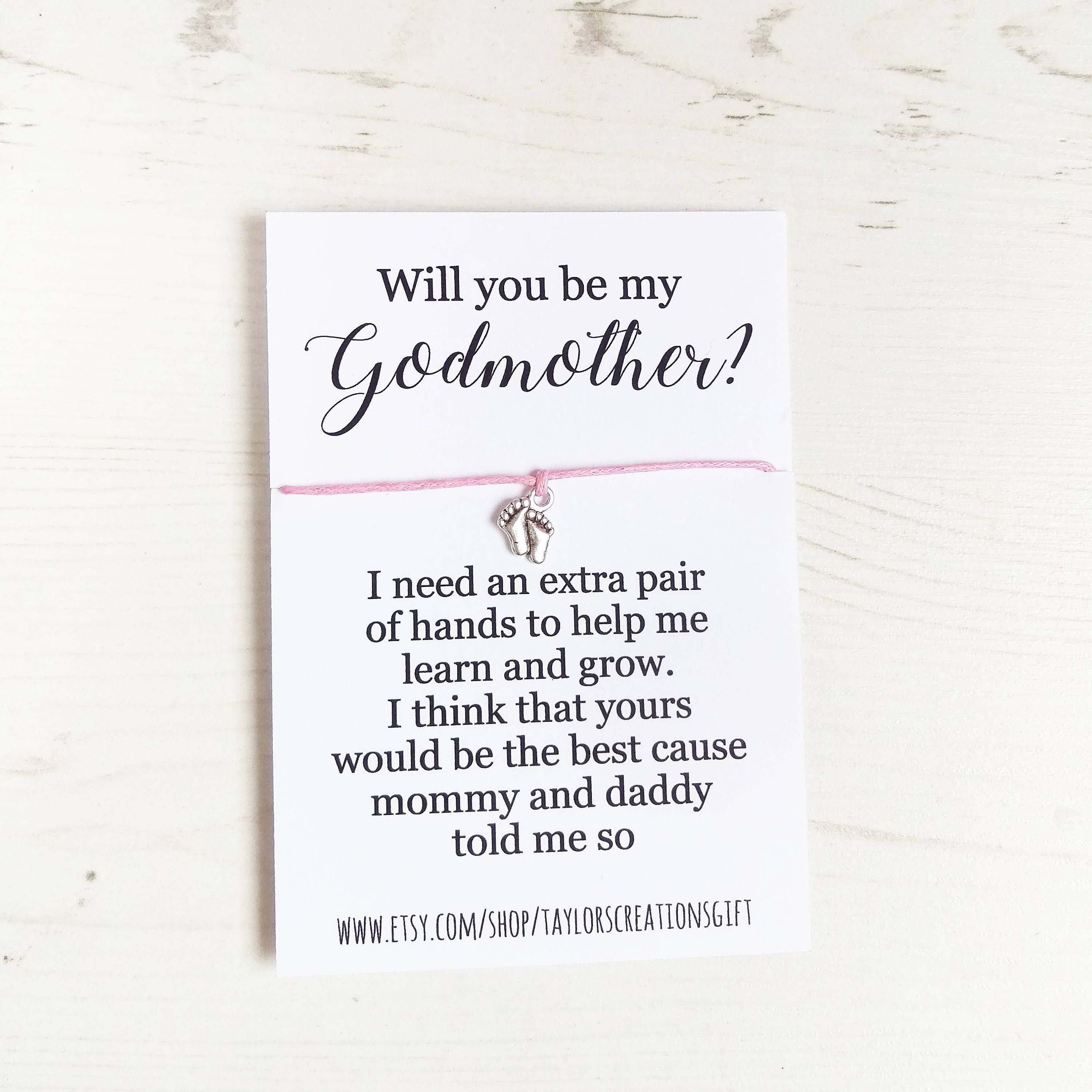 Will You Be My Godmother Quotes - Will you be my GodmotherGodmother gift asking godmother