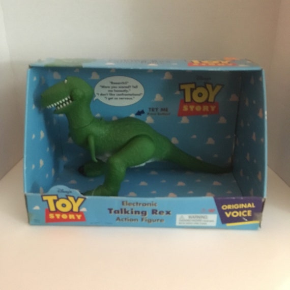 rex toy story toy t rex dinosaur thinkway rare vintage rex toy story toy t rex dinosaur thinkway rare vintage