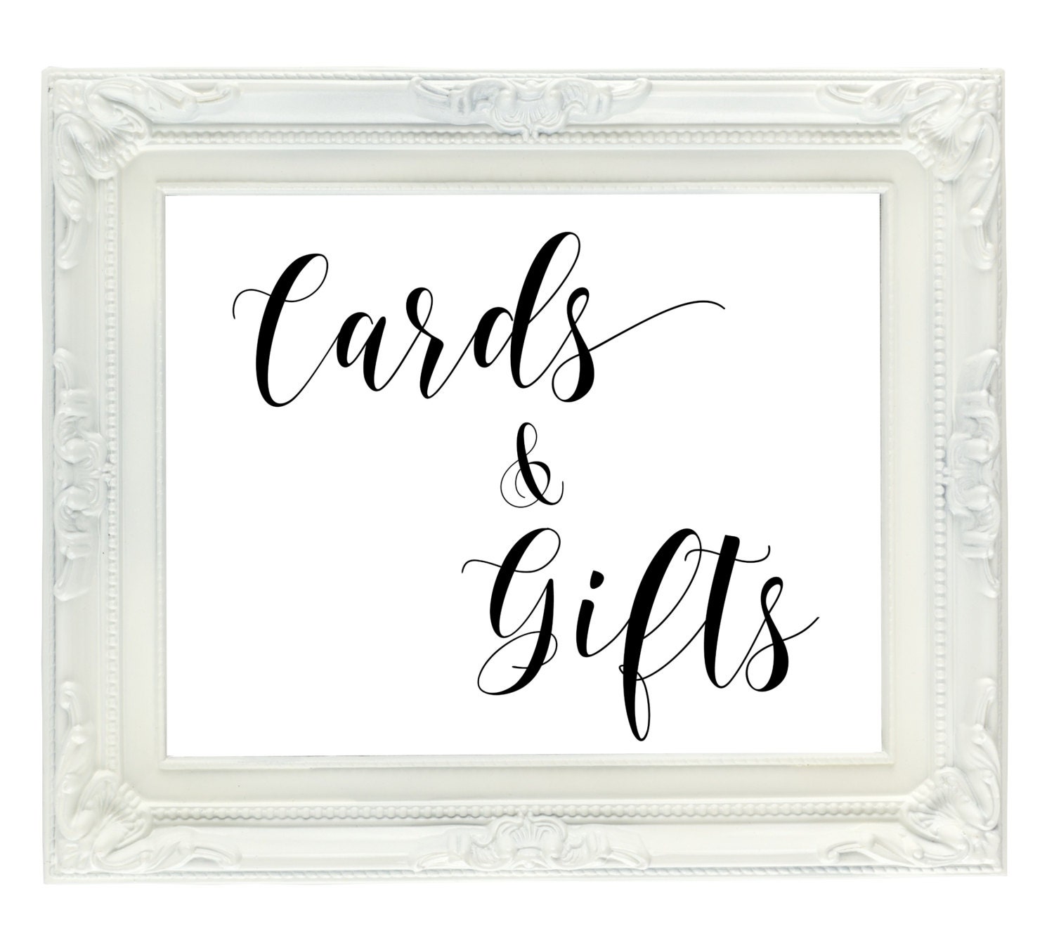 Cards & Gifts Wedding Sign PRINTABLE wedding sign gift table