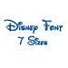 Disney Font Embroidery Machine.