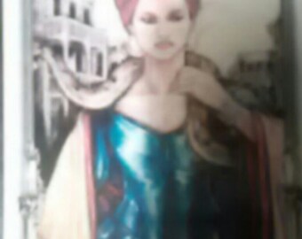 Marie Laveou prayer card