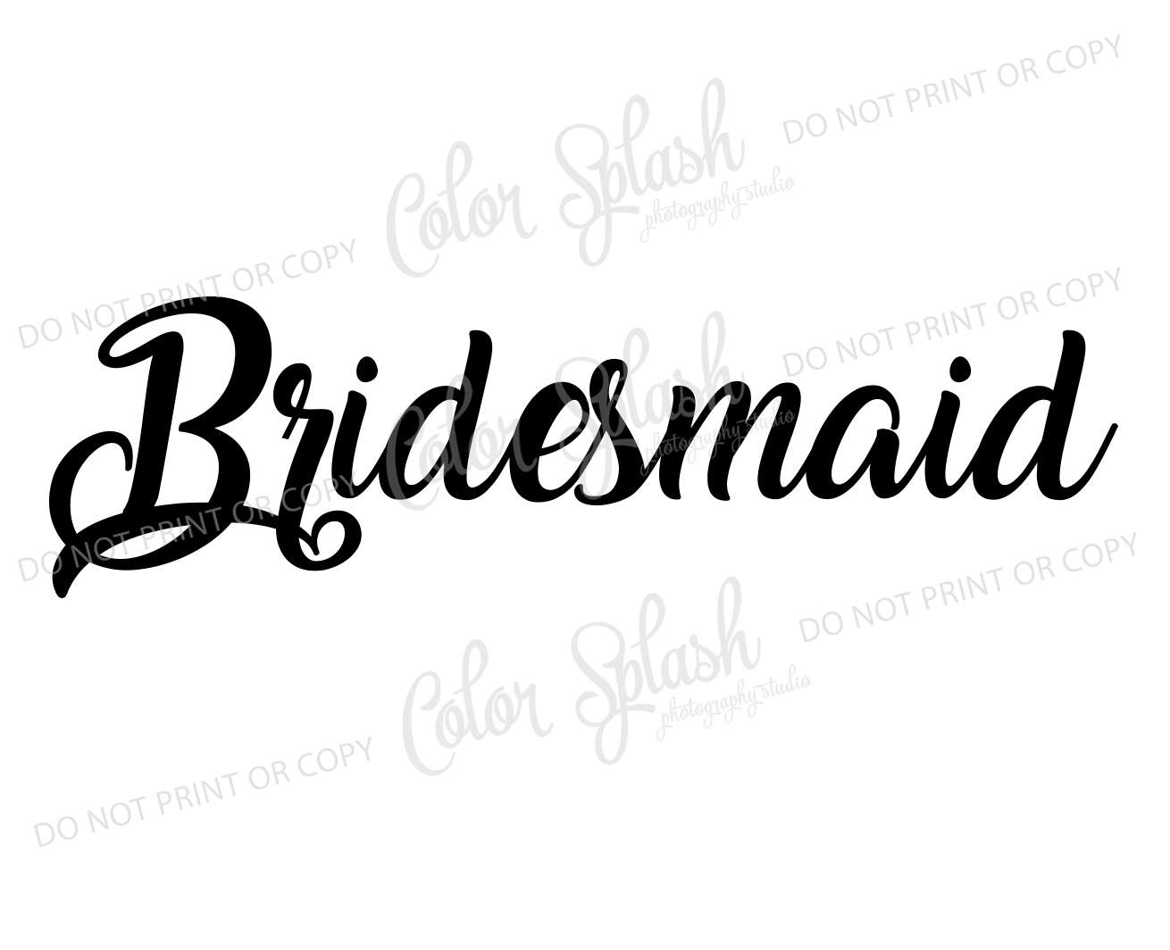 Download maid of honor svg dxf png eps cutting file silhouette