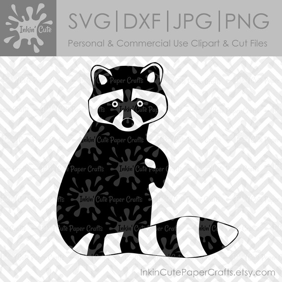 Raccoon SVG Raccoon Clipart Raccoon SVG Files Raccoon