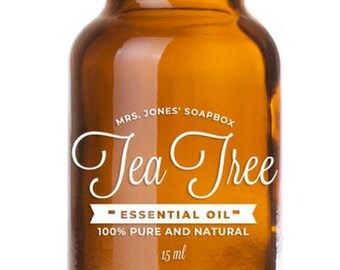 100% Pure & Natural Tea Tree Essential Oil