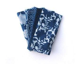 TABLE NAPKINS blue mix and match napkin indigo cotton table linen home kitchen dining table organic cotton napkin Set of 4 - Mix and Match 2