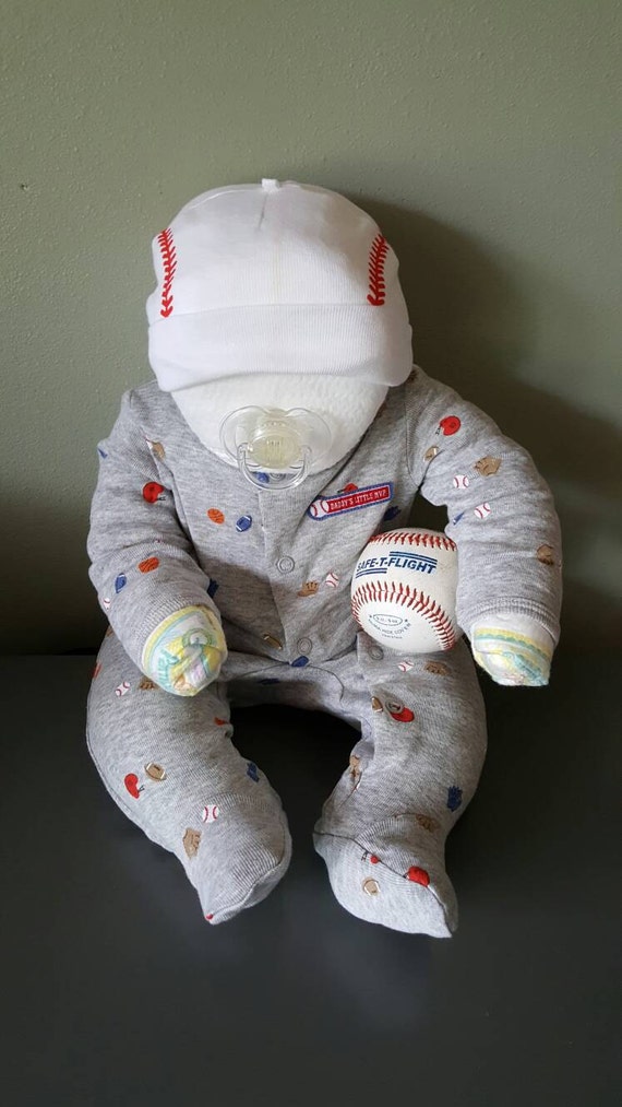 Baby shower Diaper cake baseball baby boy