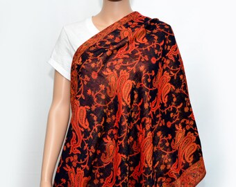 Black Paisley Nursing Cover,Nursing Scarf, Nursing Infinity Scarf, Nursing Cover, Breastfeeding Cover, Infinity Scarf